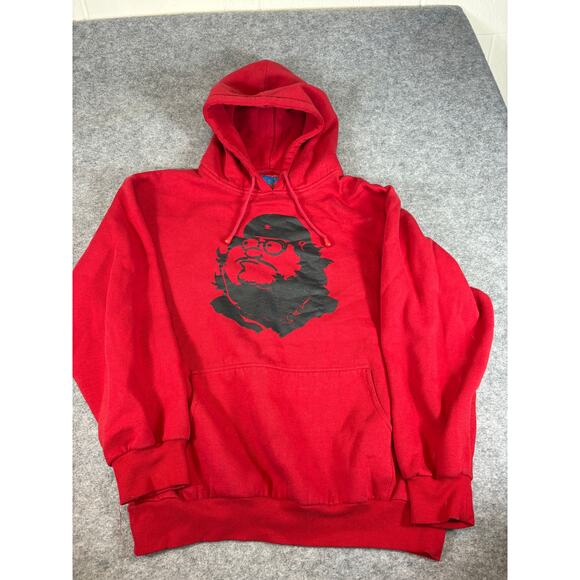 Y2K 2006 Family Guy Peter Griffin Sweatshirt Hoodie Mens XL Red Streetwear Retro - Picture 1 of 7